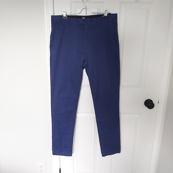 Mens H&M blue pants - Picture 2 of 6